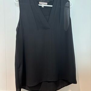 Banana Republic Black Sleeveless Blouse